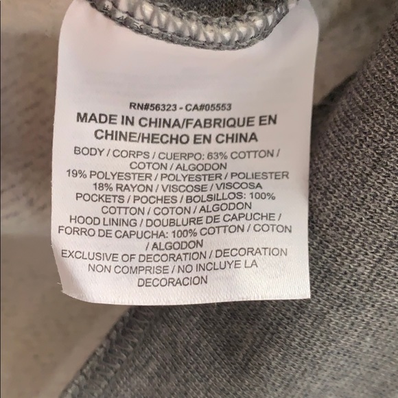 Nike Gray Hoodie Sweatshirt - Picture 5 of 5